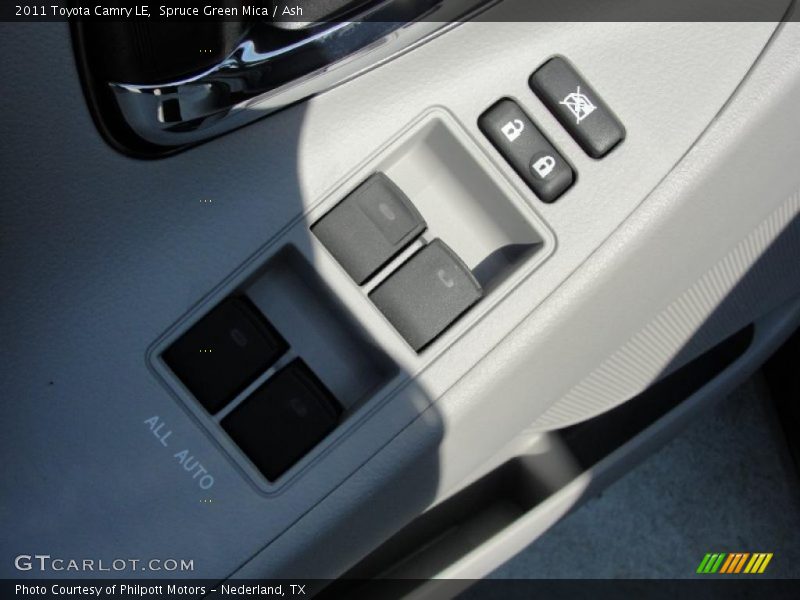 Spruce Green Mica / Ash 2011 Toyota Camry LE