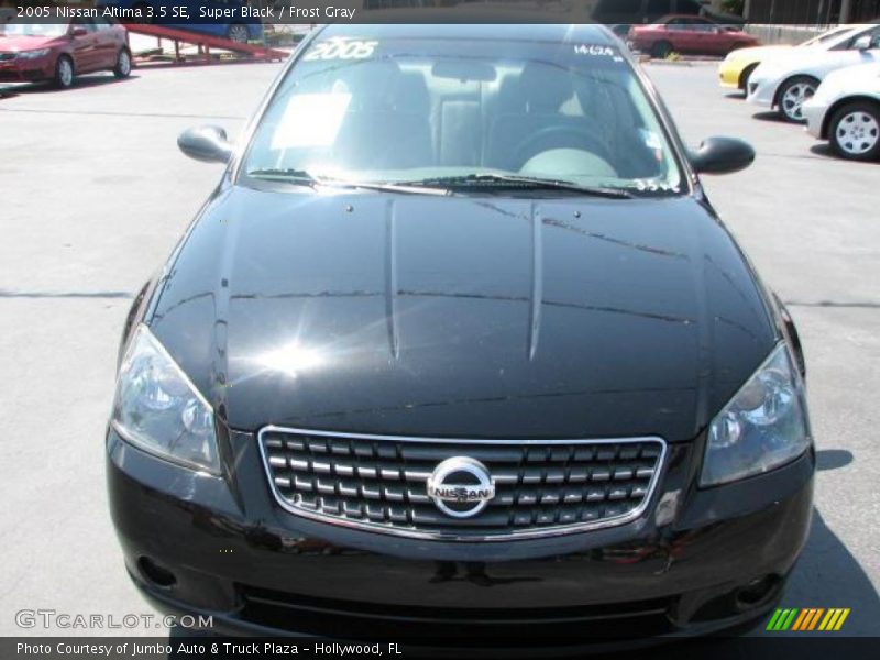 Super Black / Frost Gray 2005 Nissan Altima 3.5 SE