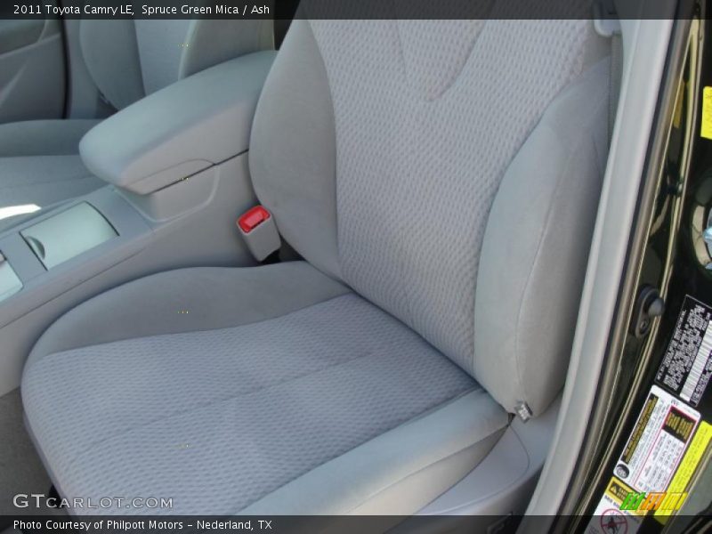Spruce Green Mica / Ash 2011 Toyota Camry LE