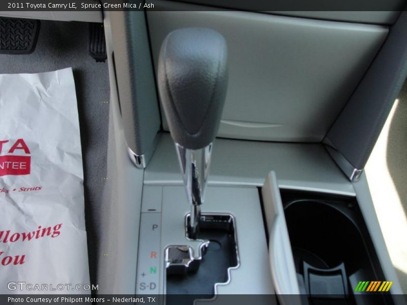 Spruce Green Mica / Ash 2011 Toyota Camry LE
