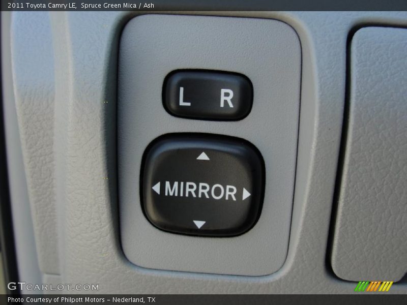 Spruce Green Mica / Ash 2011 Toyota Camry LE