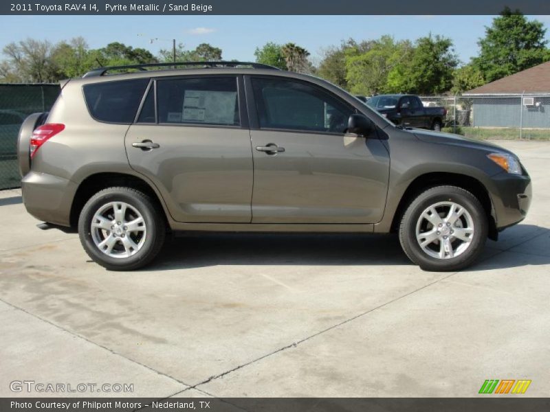 Pyrite Metallic / Sand Beige 2011 Toyota RAV4 I4