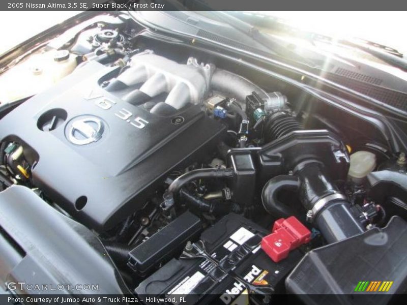 Super Black / Frost Gray 2005 Nissan Altima 3.5 SE
