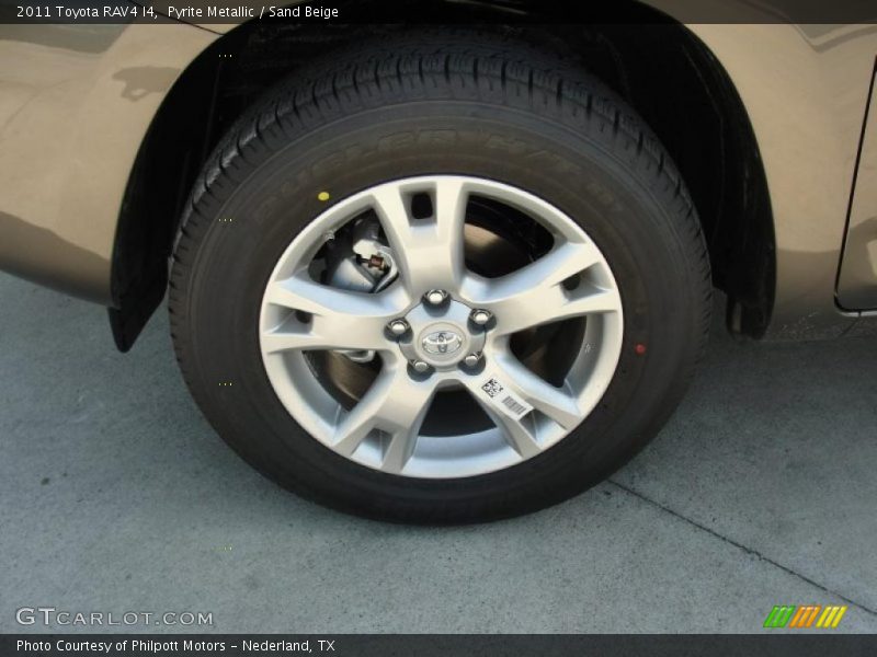 Pyrite Metallic / Sand Beige 2011 Toyota RAV4 I4