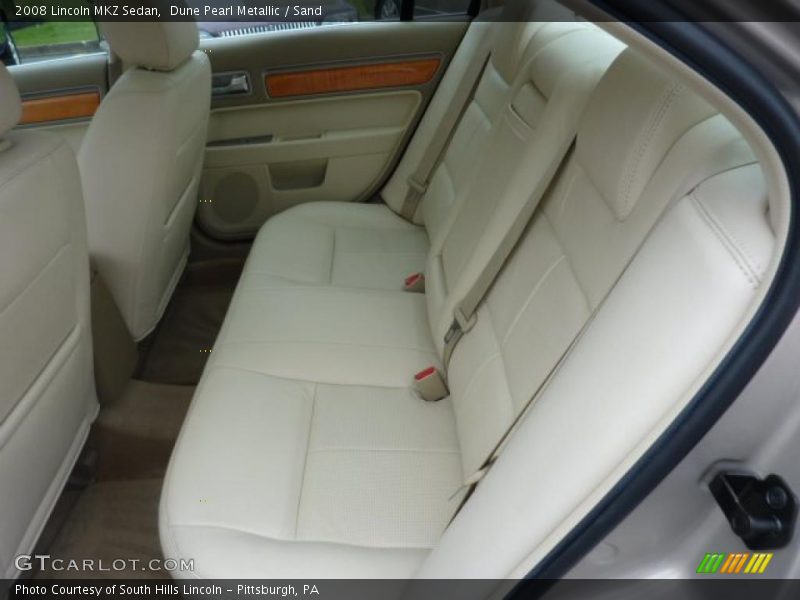 Dune Pearl Metallic / Sand 2008 Lincoln MKZ Sedan