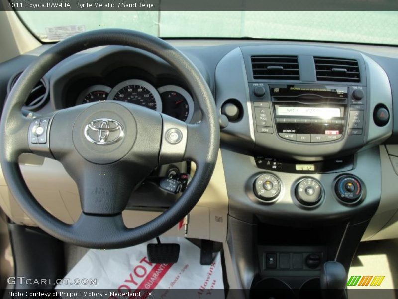 Pyrite Metallic / Sand Beige 2011 Toyota RAV4 I4