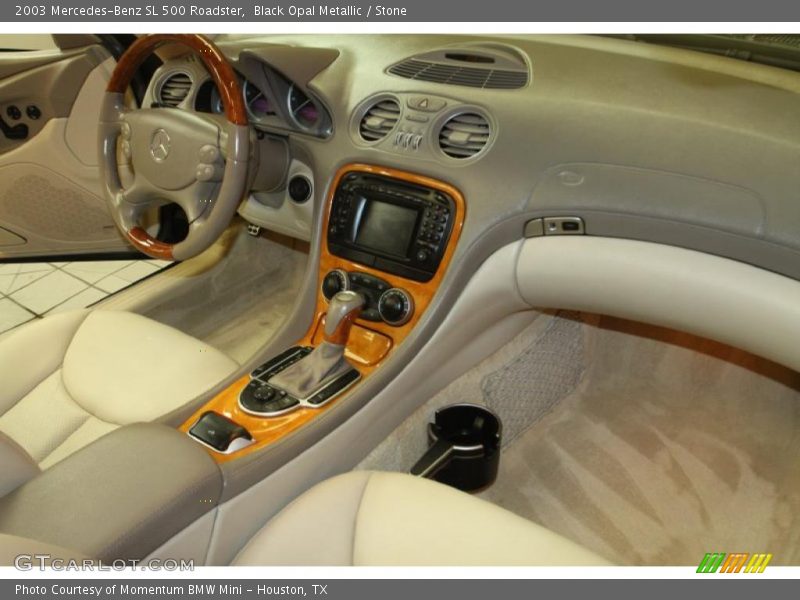  2003 SL 500 Roadster Stone Interior