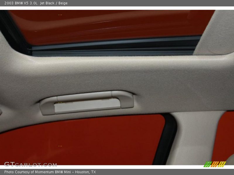 Jet Black / Beige 2003 BMW X5 3.0i