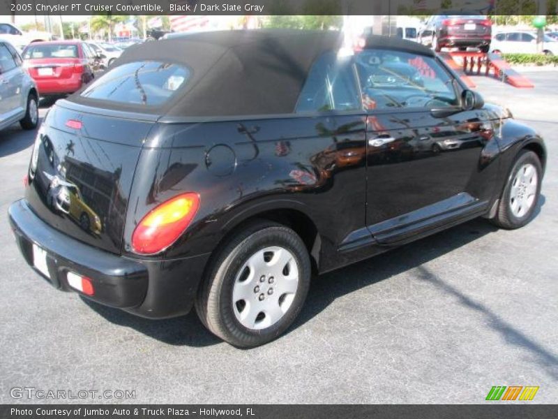 Black / Dark Slate Gray 2005 Chrysler PT Cruiser Convertible