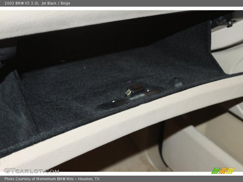 Jet Black / Beige 2003 BMW X5 3.0i