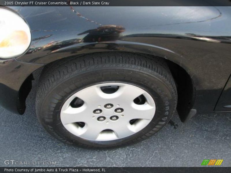 Black / Dark Slate Gray 2005 Chrysler PT Cruiser Convertible