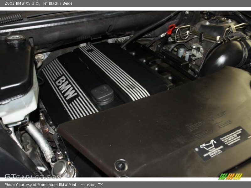 Jet Black / Beige 2003 BMW X5 3.0i