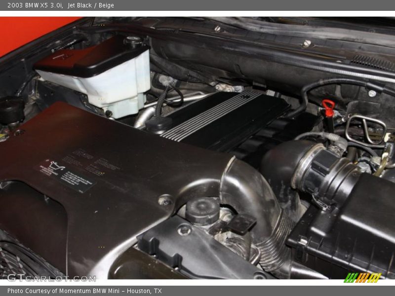 Jet Black / Beige 2003 BMW X5 3.0i