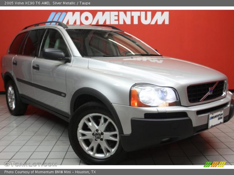 Silver Metallic / Taupe 2005 Volvo XC90 T6 AWD