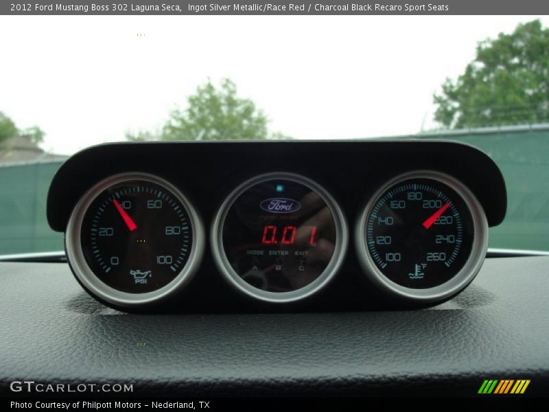  2012 Mustang Boss 302 Laguna Seca Boss 302 Laguna Seca Gauges