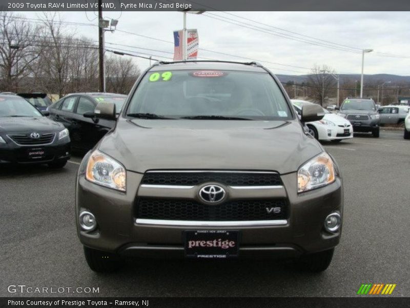 Pyrite Mica / Sand Beige 2009 Toyota RAV4 Limited V6 4WD