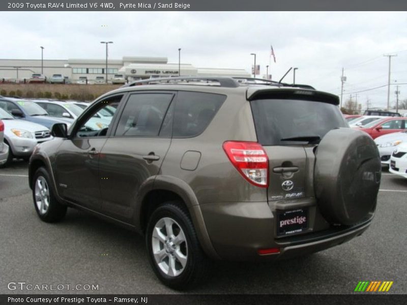 Pyrite Mica / Sand Beige 2009 Toyota RAV4 Limited V6 4WD