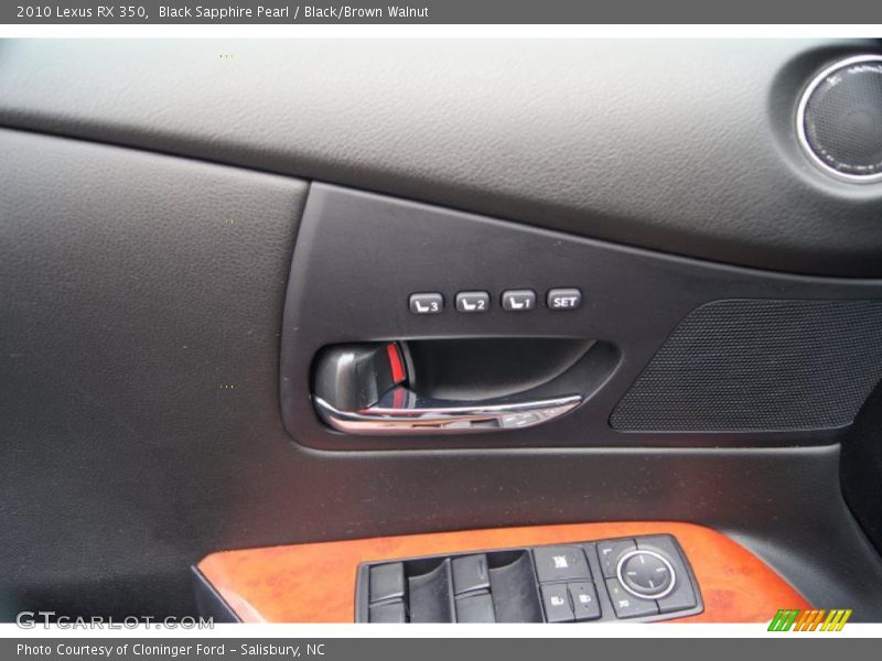 Controls of 2010 RX 350