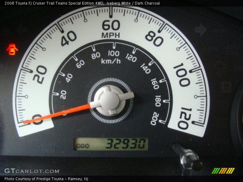 Iceberg White / Dark Charcoal 2008 Toyota FJ Cruiser Trail Teams Special Edition 4WD