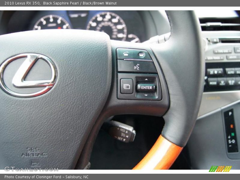 Controls of 2010 RX 350