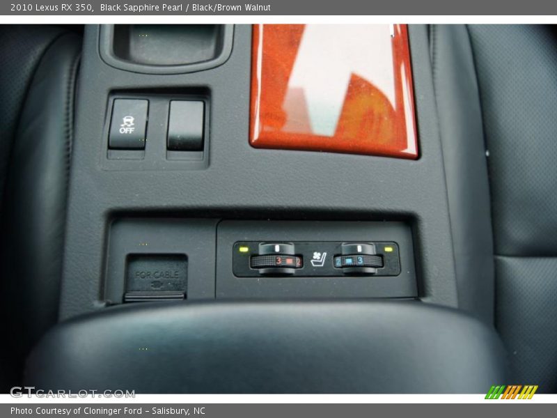 Controls of 2010 RX 350
