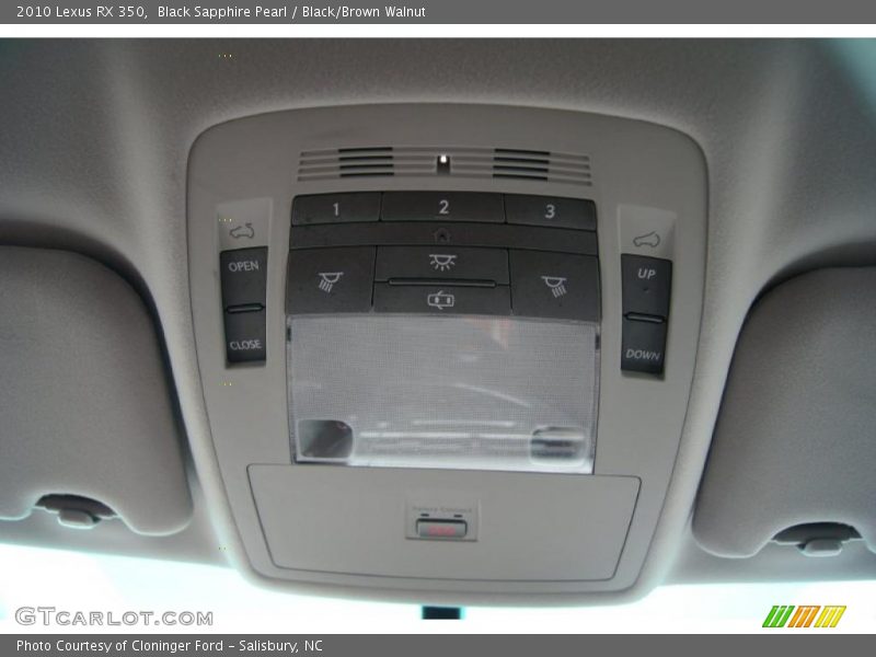 Controls of 2010 RX 350