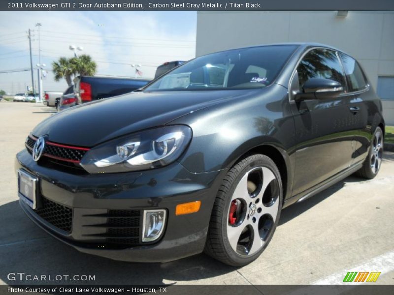 Carbon Steel Gray Metallic / Titan Black 2011 Volkswagen GTI 2 Door Autobahn Edition