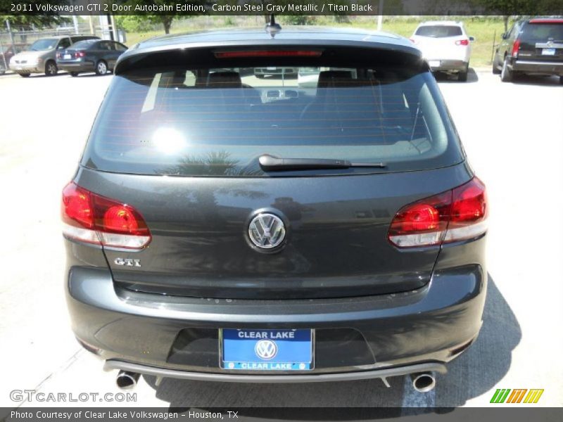 Carbon Steel Gray Metallic / Titan Black 2011 Volkswagen GTI 2 Door Autobahn Edition