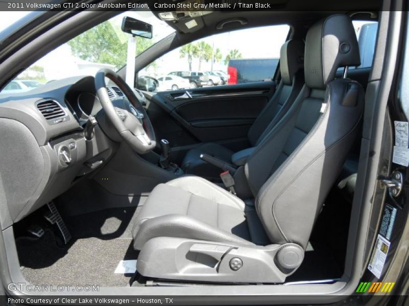 Carbon Steel Gray Metallic / Titan Black 2011 Volkswagen GTI 2 Door Autobahn Edition