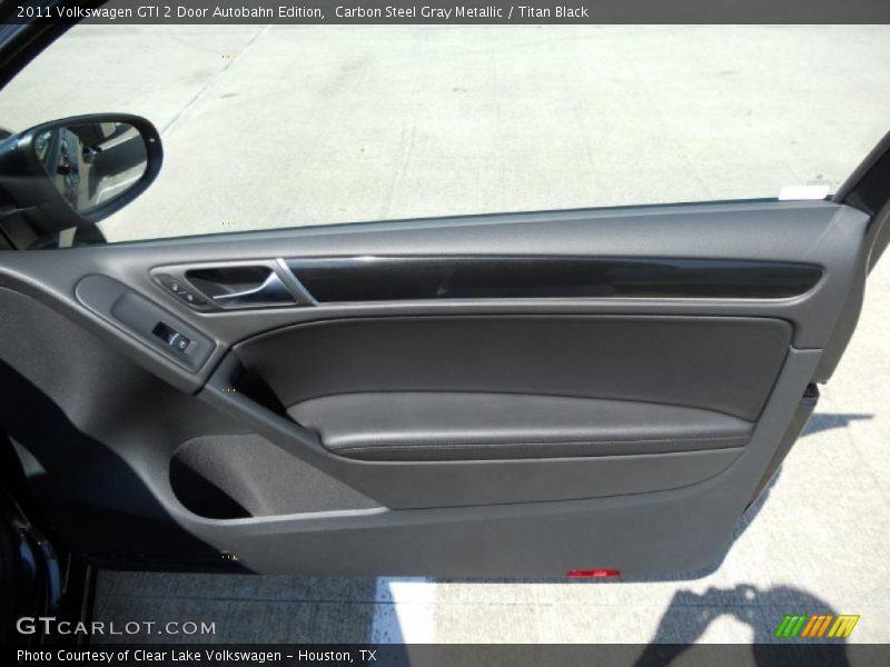 Carbon Steel Gray Metallic / Titan Black 2011 Volkswagen GTI 2 Door Autobahn Edition