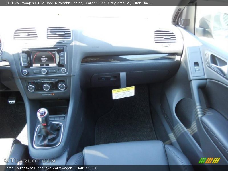 Carbon Steel Gray Metallic / Titan Black 2011 Volkswagen GTI 2 Door Autobahn Edition