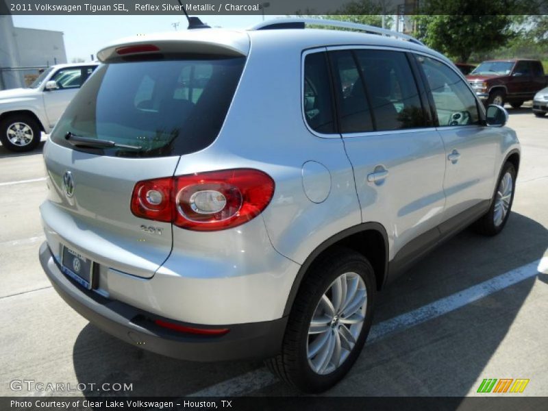 Reflex Silver Metallic / Charcoal 2011 Volkswagen Tiguan SEL