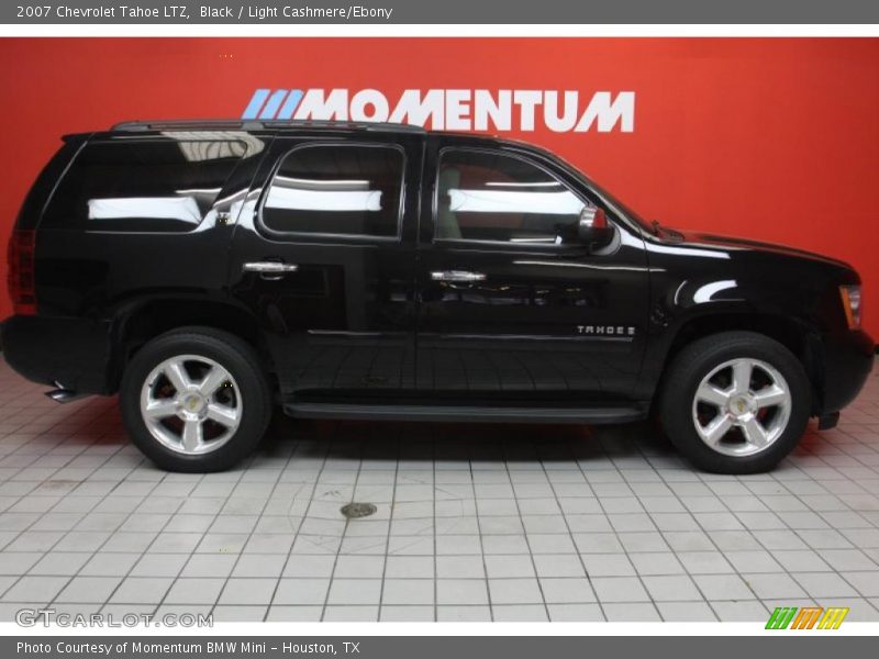 Black / Light Cashmere/Ebony 2007 Chevrolet Tahoe LTZ