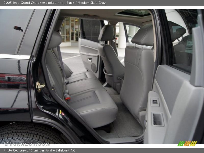 Black / Medium Slate Gray 2005 Jeep Grand Cherokee Limited 4x4