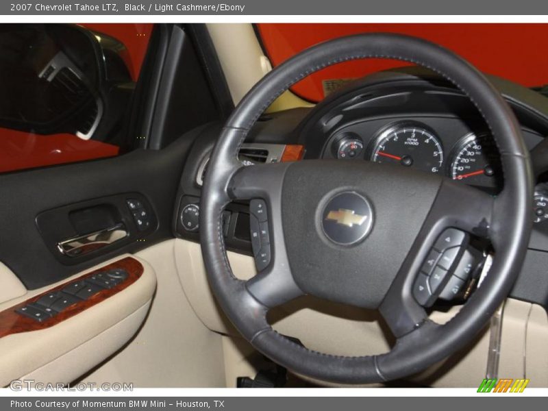 Black / Light Cashmere/Ebony 2007 Chevrolet Tahoe LTZ