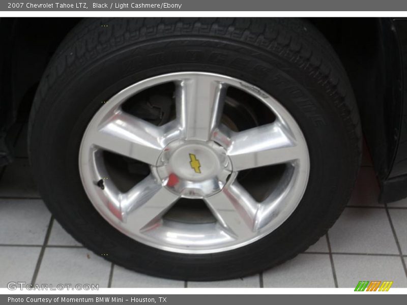 Black / Light Cashmere/Ebony 2007 Chevrolet Tahoe LTZ