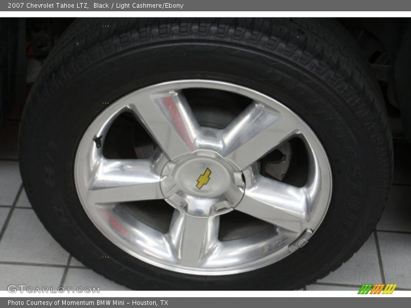 Black / Light Cashmere/Ebony 2007 Chevrolet Tahoe LTZ