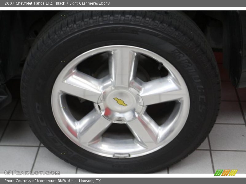 Black / Light Cashmere/Ebony 2007 Chevrolet Tahoe LTZ