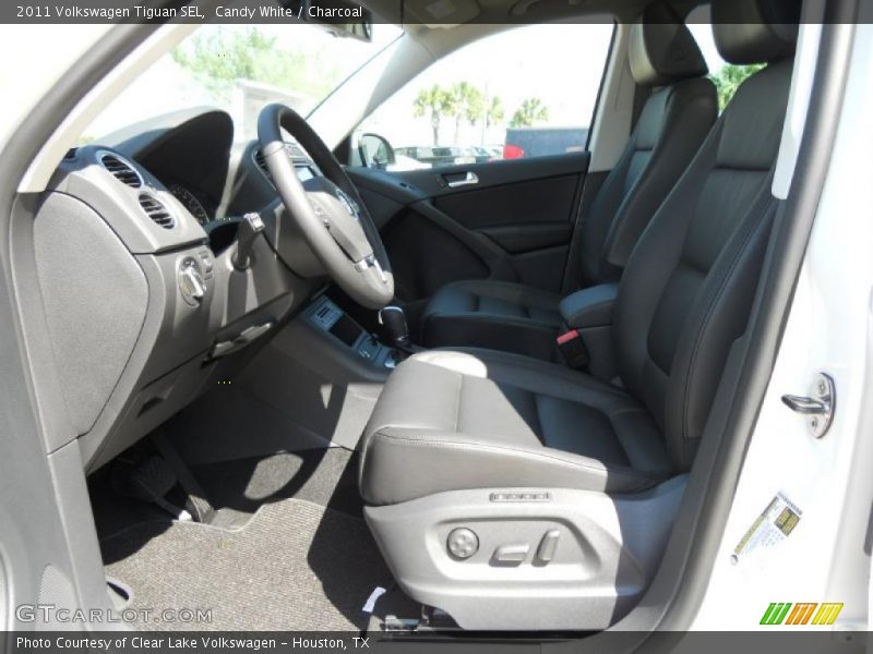  2011 Tiguan SEL Charcoal Interior