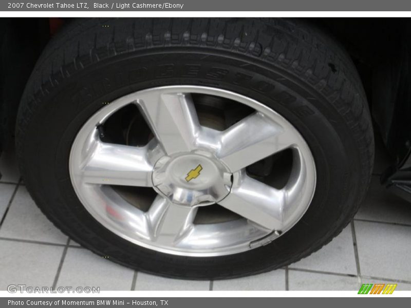 Black / Light Cashmere/Ebony 2007 Chevrolet Tahoe LTZ