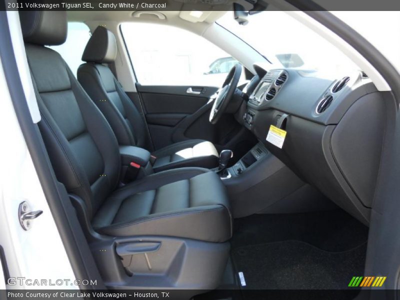  2011 Tiguan SEL Charcoal Interior