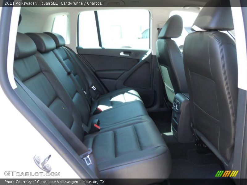 Candy White / Charcoal 2011 Volkswagen Tiguan SEL