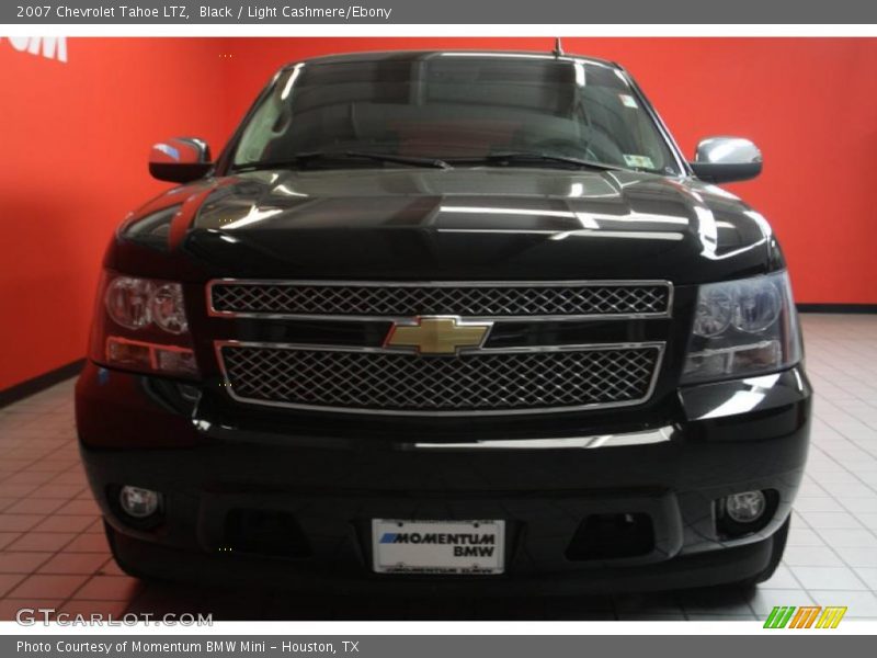 Black / Light Cashmere/Ebony 2007 Chevrolet Tahoe LTZ
