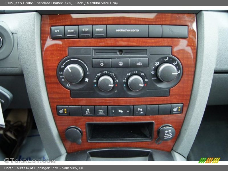 Black / Medium Slate Gray 2005 Jeep Grand Cherokee Limited 4x4