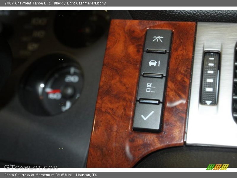 Black / Light Cashmere/Ebony 2007 Chevrolet Tahoe LTZ