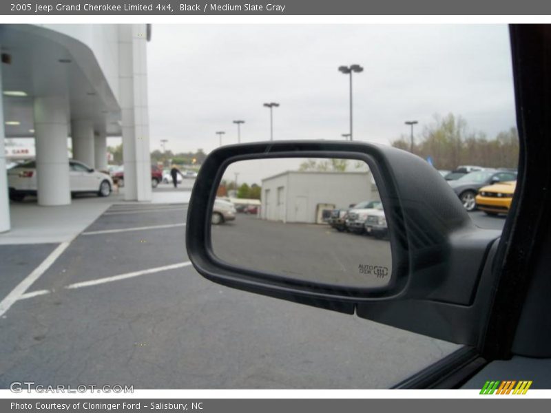 Black / Medium Slate Gray 2005 Jeep Grand Cherokee Limited 4x4