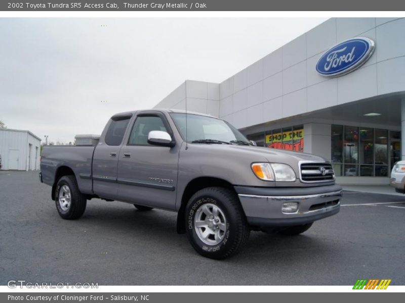 Thunder Gray Metallic / Oak 2002 Toyota Tundra SR5 Access Cab