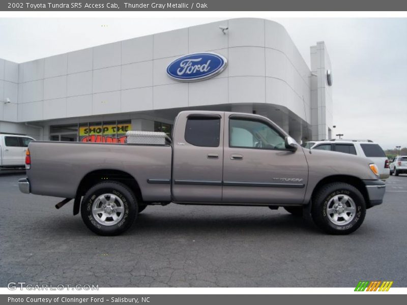 Thunder Gray Metallic / Oak 2002 Toyota Tundra SR5 Access Cab