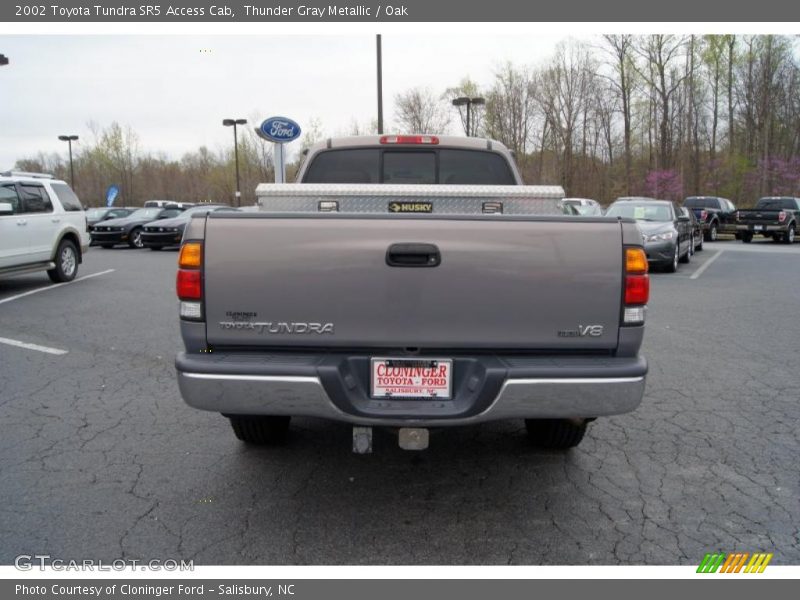 Thunder Gray Metallic / Oak 2002 Toyota Tundra SR5 Access Cab