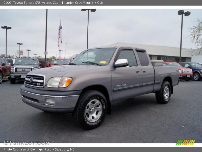 Thunder Gray Metallic / Oak 2002 Toyota Tundra SR5 Access Cab